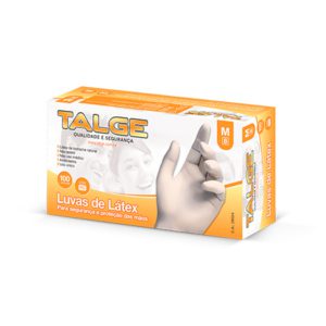 Luva de Látex com pó