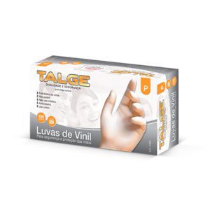 Luva de Vinil com pó