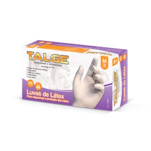 Luva de Látex sem pó