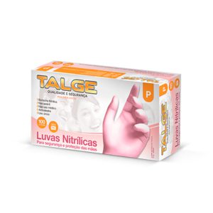 Luva Nitrílica | Rosa
