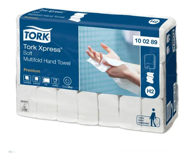 Papel Toalha Interfolhado Tork Premium folha dupla
